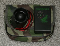 Электронный манок "Биофон-9" с внешним динамиком (6 голосов уток)