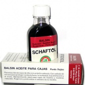 Средство для обработки дерева (красно-коричневое) Balsin Schaftol 50 ml